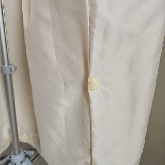 Vintage 80s Hilda Ltd Iceland Boiled Wool Maxi Long Coat Scarf Set S Nordic - Picture 11 of 14